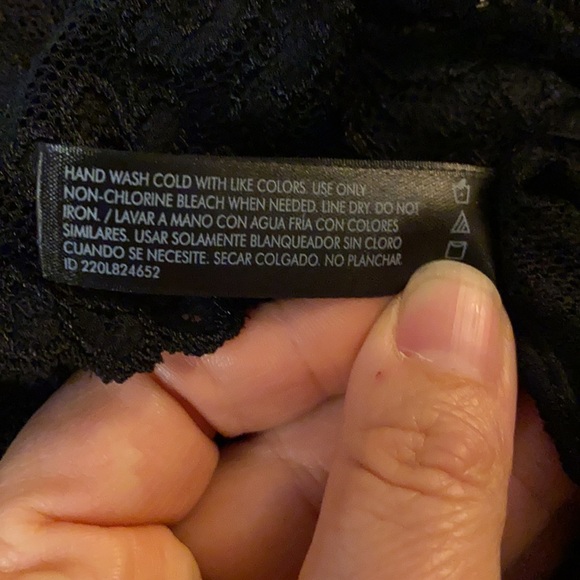 Smart & Sexy All Over Signature Lace Deep V Bralette Black. NWT - Picture 9 of 9